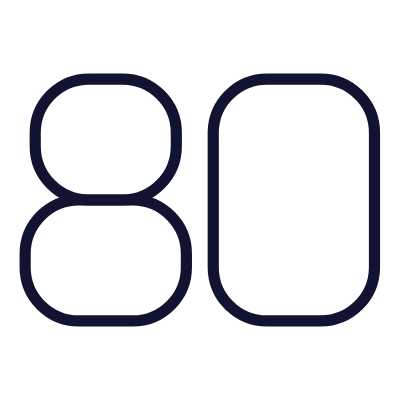 80, Animated Icon, Outline