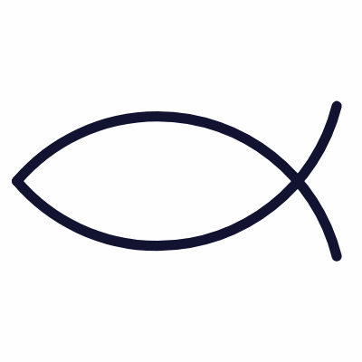 Ichthys, Animated Icon, Outline
