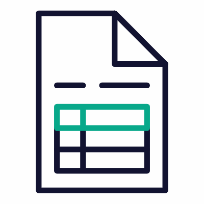 Invoice, Animated Icon, Outline