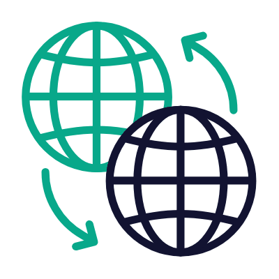 Domain Transfer, Animated Icon, Outline