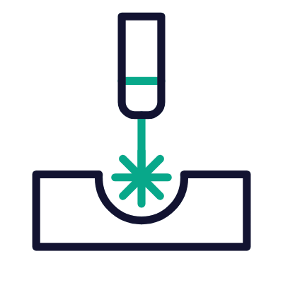 Laser, Animated Icon, Outline