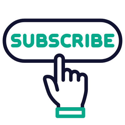 Subscribe Button, Animated Icon, Outline