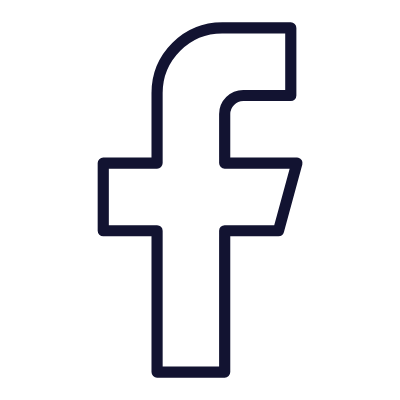 Facebook, Animated Icon, Outline