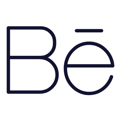 Behance, Animated Icon, Outline