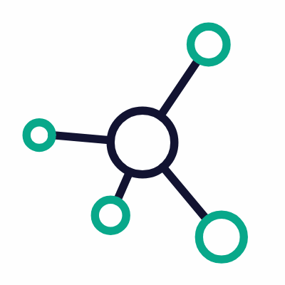 Network, Animated Icon, Outline