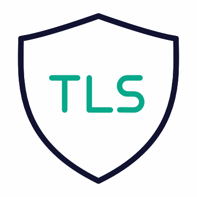 Shield TLS, Animated Icon, Outline