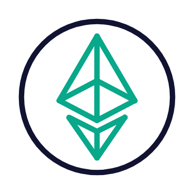 Ethereum, Animated Icon, Outline