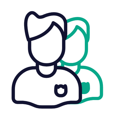 Couple, Animated Icon, Outline