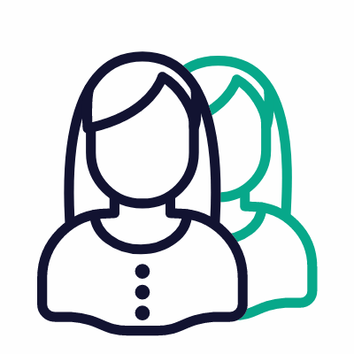 Couple, Animated Icon, Outline