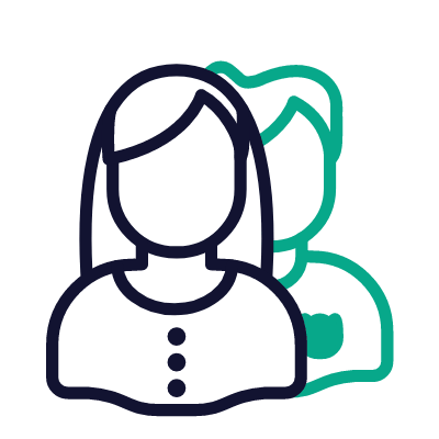 Couple, Animated Icon, Outline