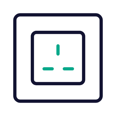 Outlet Type G, Animated Icon, Outline