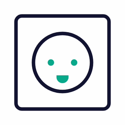 Outlet Type K, Animated Icon, Outline