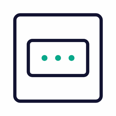 Outlet Type L, Animated Icon, Outline