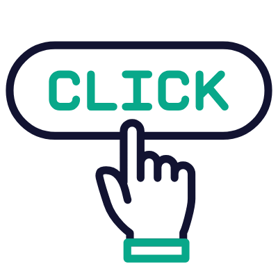 Click Button, Animated Icon, Outline