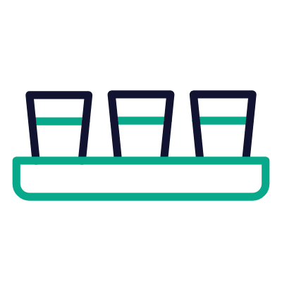 Shots, Animated Icon, Outline