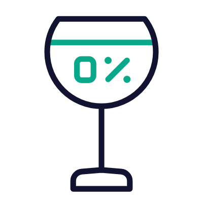 Mocktail, Animated Icon, Outline