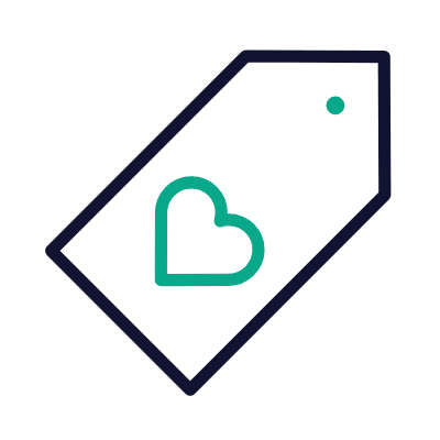 Valentine's Sale, Animated Icon, Outline