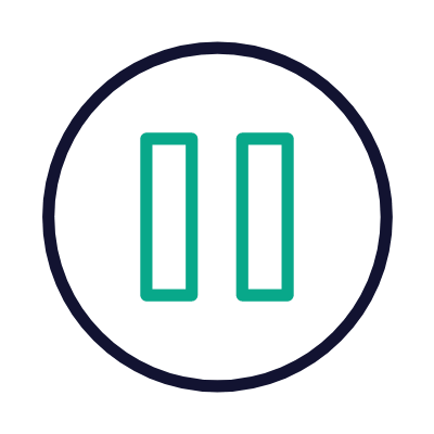 Pause, Animated Icon, Outline