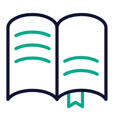 Book, Animated Icon, Outline