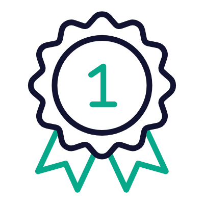 Badge First, Animated Icon, Outline