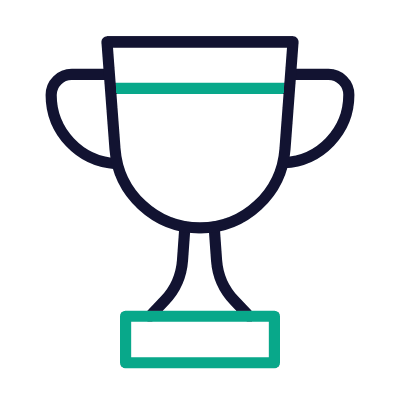 Trophy, Animated Icon, Outline