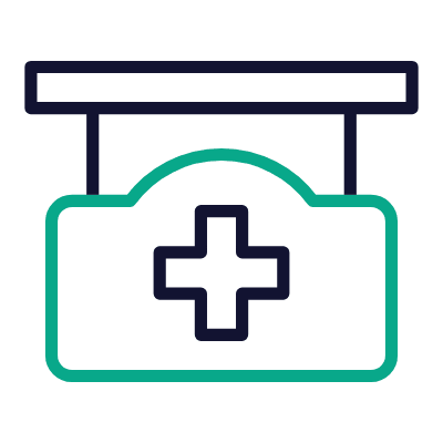 Medical Sign, Animated Icon, Outline