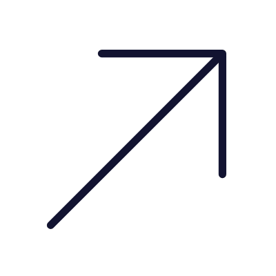 Arrow Up Right, Animated Icon, Outline