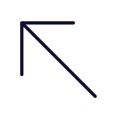 Arrow Up Left, Animated Icon, Outline