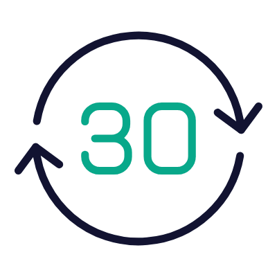 Arrows Rotate 30, Animated Icon, Outline
