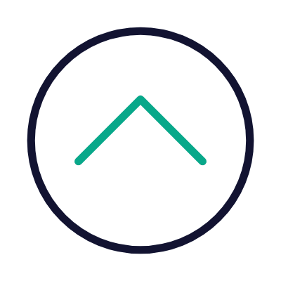 Chevron Up, Animated Icon, Outline