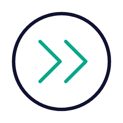 Chevrons Right, Animated Icon, Outline