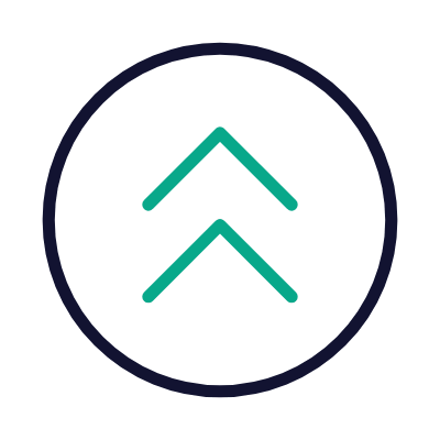 Chevrons Up, Animated Icon, Outline