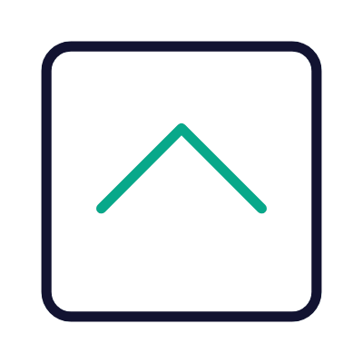 Chevron Up, Animated Icon, Outline