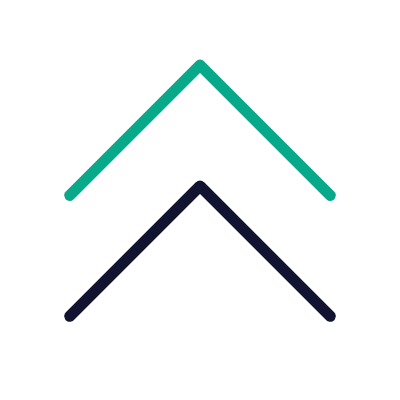 Chevrons Up, Animated Icon, Outline