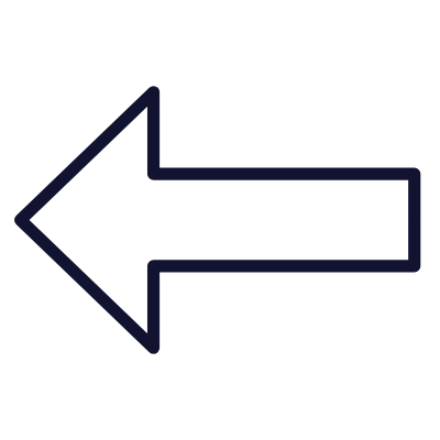 Arrow Left, Animated Icon, Outline