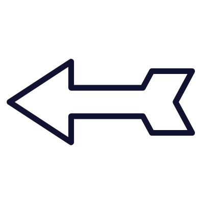 Arrow Left, Animated Icon, Outline
