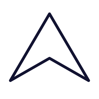 Up Arrow, Animated Icon, Outline