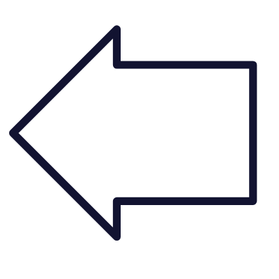 Arrow Left, Animated Icon, Outline