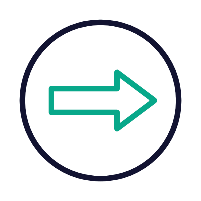 Turn Right, Animated Icon, Outline