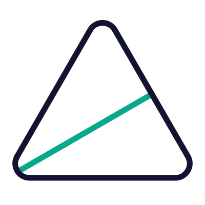 Incline Upwards, Animated Icon, Outline