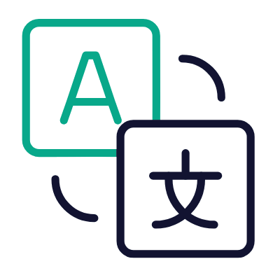 Translation, Animated Icon, Outline