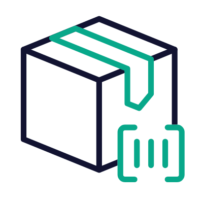 Box Scan, Animated Icon, Outline