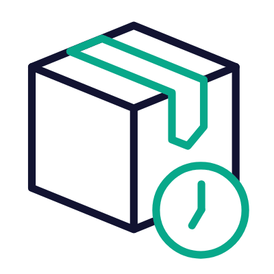 Box Time, Animated Icon, Outline
