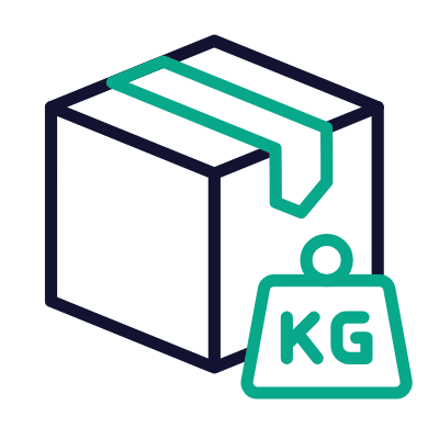 Box Weight, Animated Icon, Outline