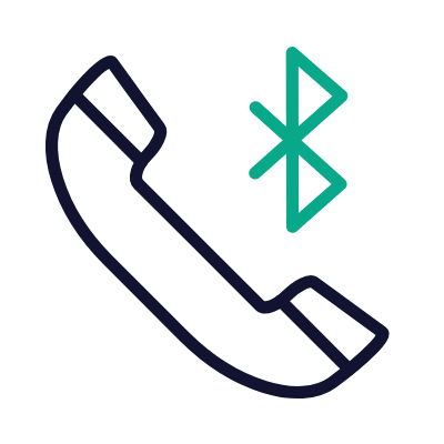 Phone Bluetooth, Animated Icon, Outline