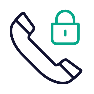 Phone Lock, Animated Icon, Outline