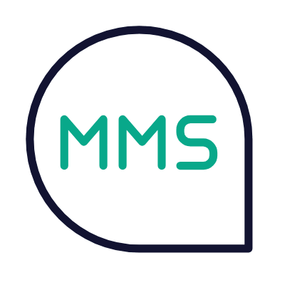 Chat MMS, Animated Icon, Outline