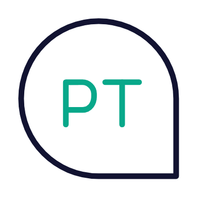 Chat Portuguese, Animated Icon, Outline
