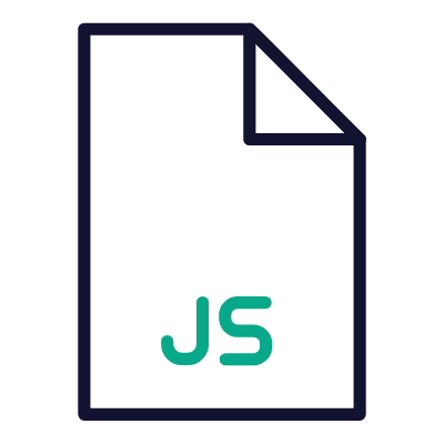 File JS, Animated Icon, Outline
