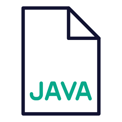 File JAVA, Animated Icon, Outline